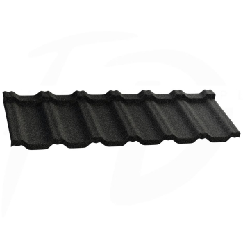 Blizzard - pokrycie dachowe z kruszywem skalnym kolor czarny Onyx